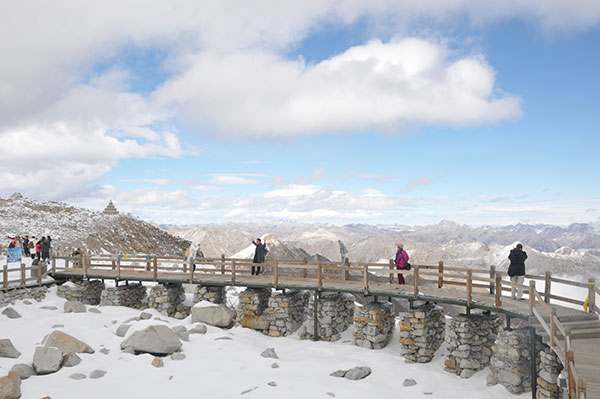 High adventure at Dagu glacier range