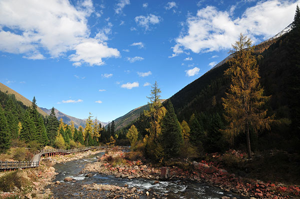 High adventure at Dagu glacier range