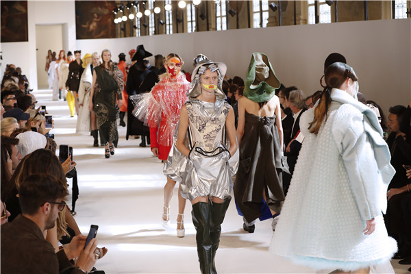 Fashion peaks in three major shows