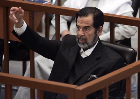 Saddam Hussein hanged