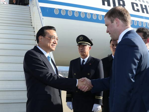 Li arrives in Sochi for SCO meeting