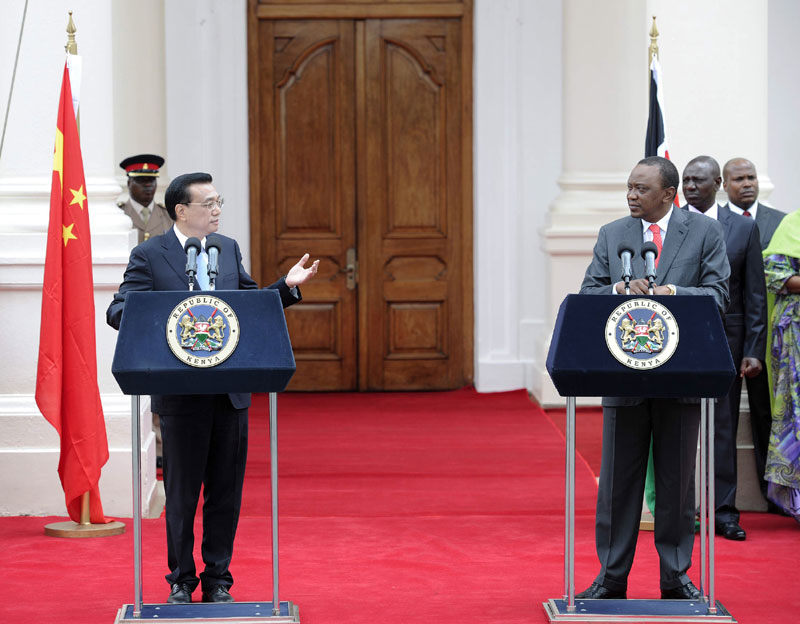 China seeks to balance trade: premier says in Kenya