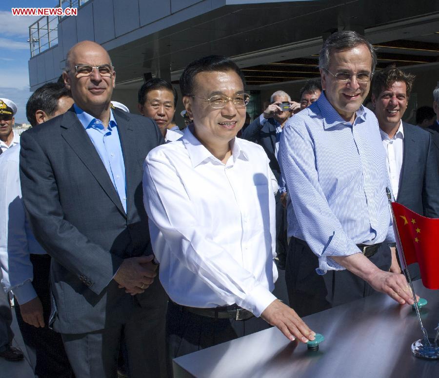 Premier Li hails China-Greece cooperation on PCT project