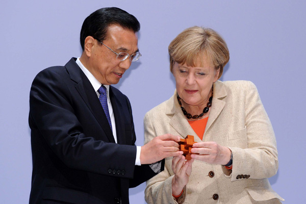 Li pins high hopes on China-Germany cooperation