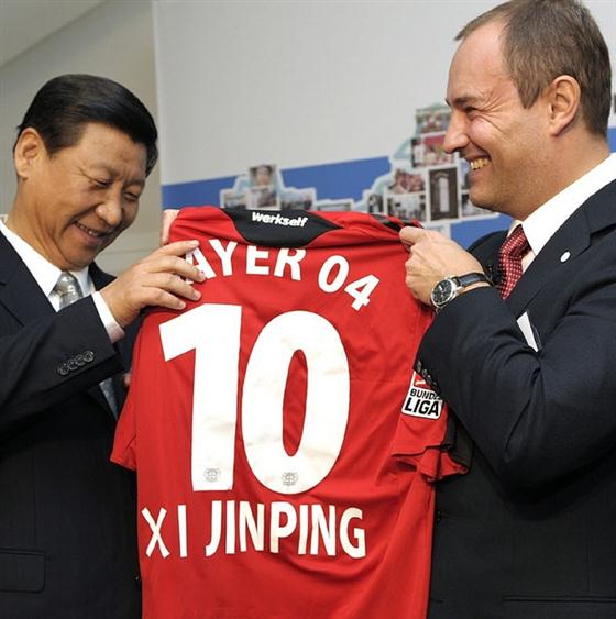 Xi's love of sports could fill a wardrobe