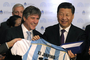 Xi's love of sports could fill a wardrobe