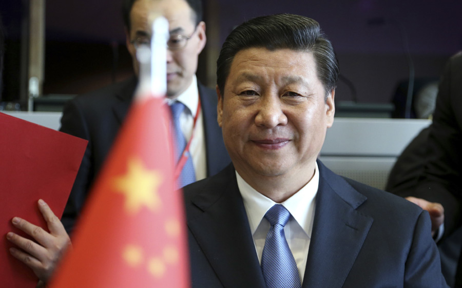 President Xi visits European Union's headquarters