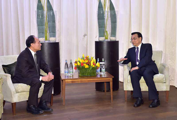 Premier Li meets ITU secretary-general