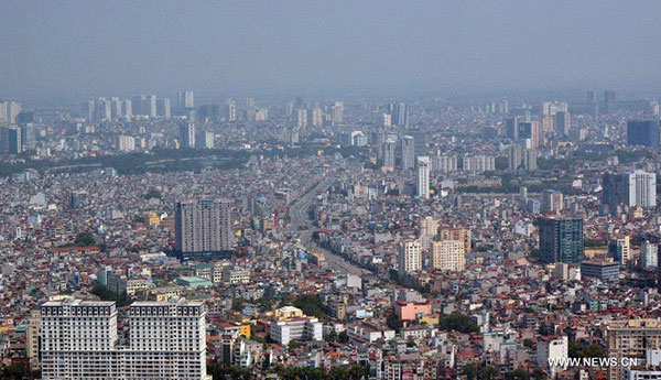 A view of Vietnam's capital Hanoi