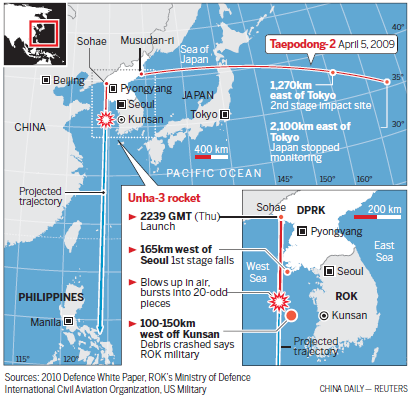 China urges restraint after DPRK satellite launch