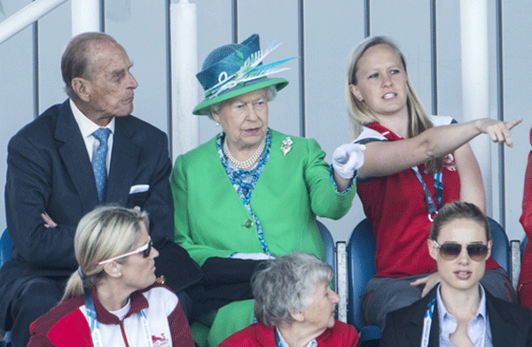 Royal family attends Commonwealth Games