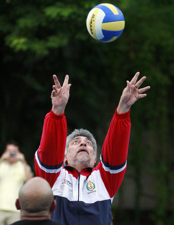 Paraguayan President: Most important volleyball player