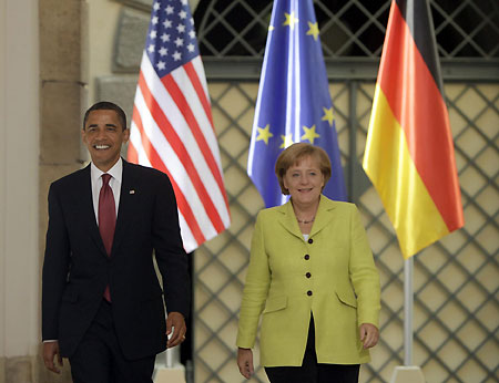 Obama calls Germany 'critical partner'