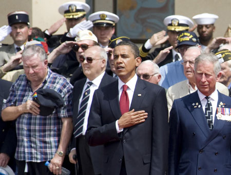 Obama: D-Day veterans changed course of century