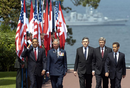 Obama: D-Day veterans changed course of century