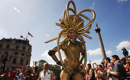 Europeans revel in annual Gay Pride Parade