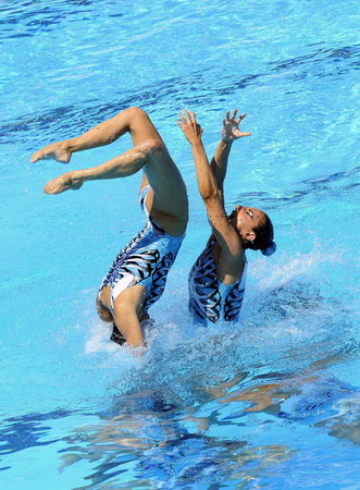 Dance in the pool