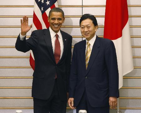 Obama meets Japan's Prime Minister Hatoyama