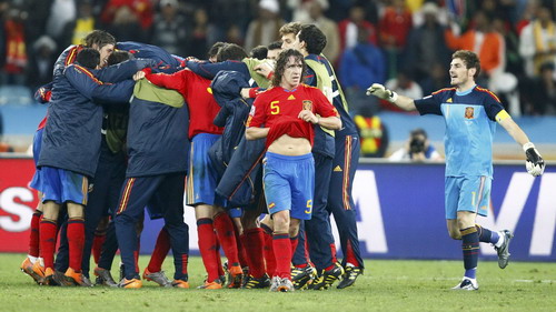 Spain beats Germany 1-0 to reach World Cup final