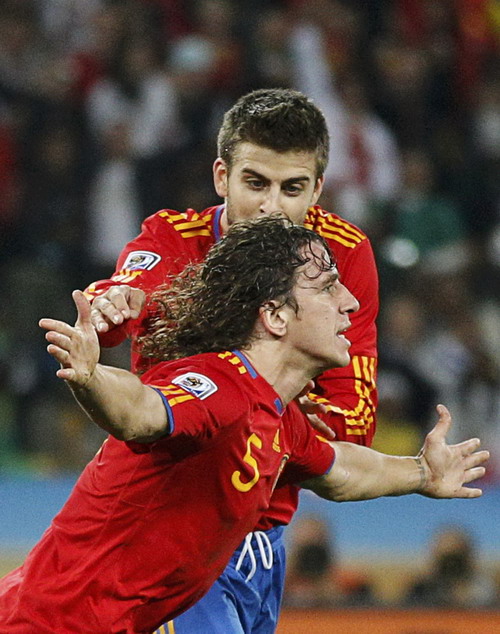 Spain beats Germany 1-0 to reach World Cup final