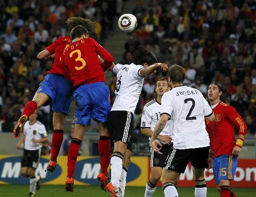 Spain beats Germany 1-0 to reach World Cup final