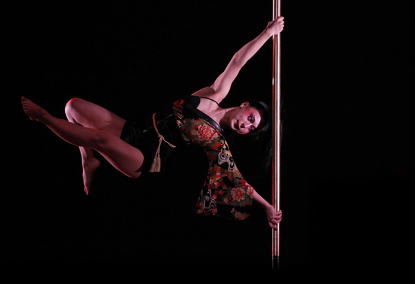 Pole dancers shed seedy image