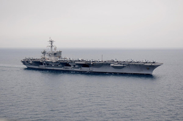 Aircraft carriers gain naval clout