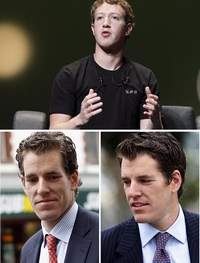 Winklevoss, Facebook legal battle lives on