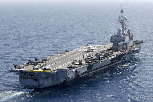 Charles de Gaulle aircraft carrier