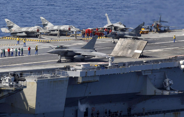 Charles de Gaulle aircraft carrier