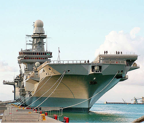 Italian aircraft carrier Giuseppe Garibaldi and Cavour