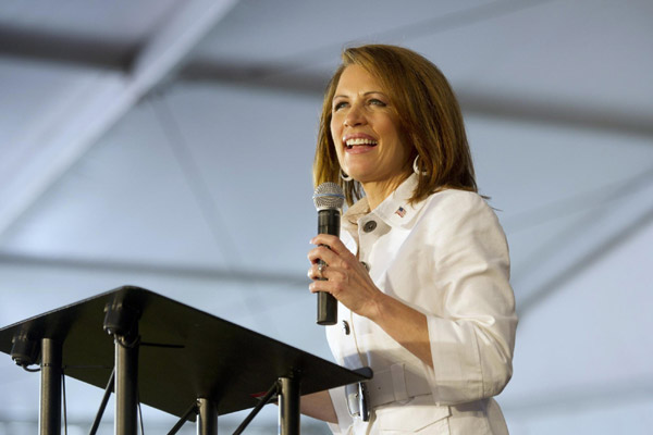 Bachmann wins Iowa straw poll