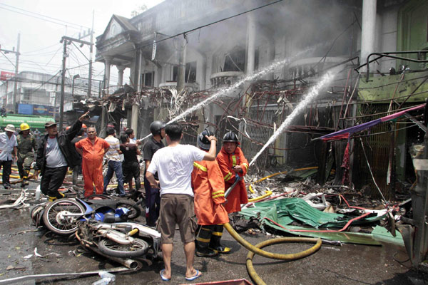 11 killed, 127 wounded in Thailand's blasts