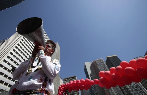 Snapshot of int'l clown festival in Brazil