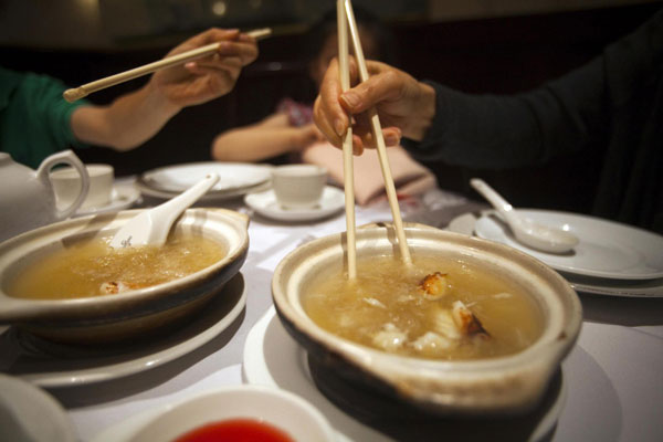 The business of shark fin soup in Canada