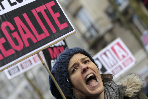 Support for same-sex marriage in Paris