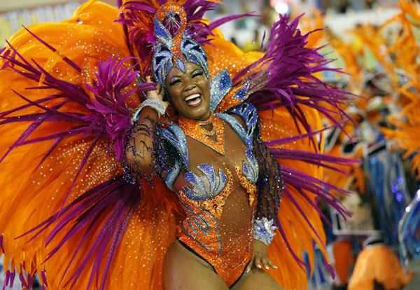 Carnival parade in Rio de Janeiro