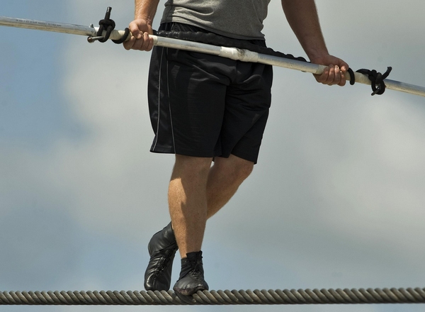 Untethered tightrope walker to cross Grand Canyon