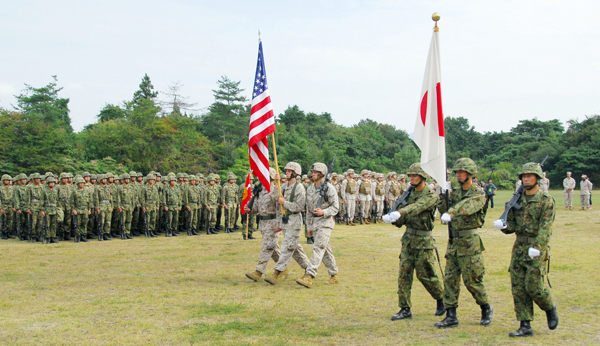 Japan-US military drill raises tension