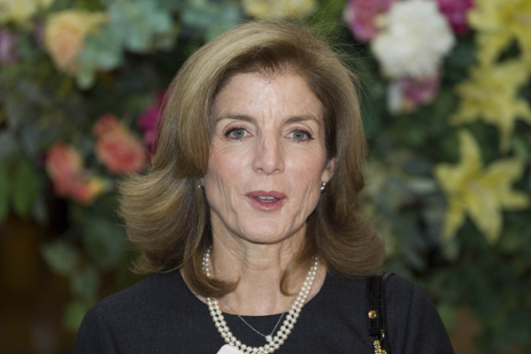 US envoy to Japan Caroline Kennedy meets emperor