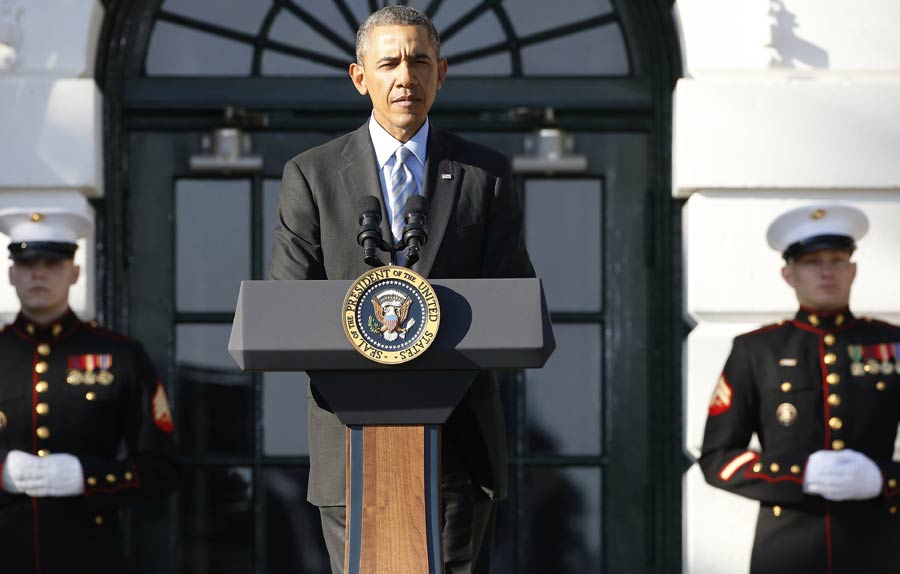 Obama honors college athletes at White House