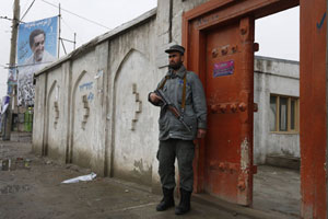 Ballot boxes on donkeys in Afghanistan