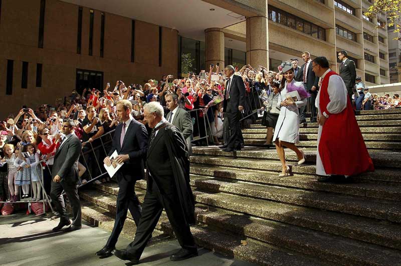 British royals attend Easter Sunday Service