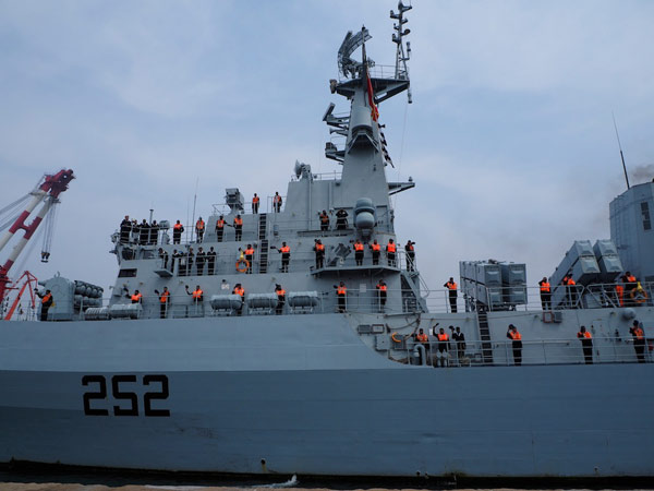 Pakistan Navy ship reaches China for exercise