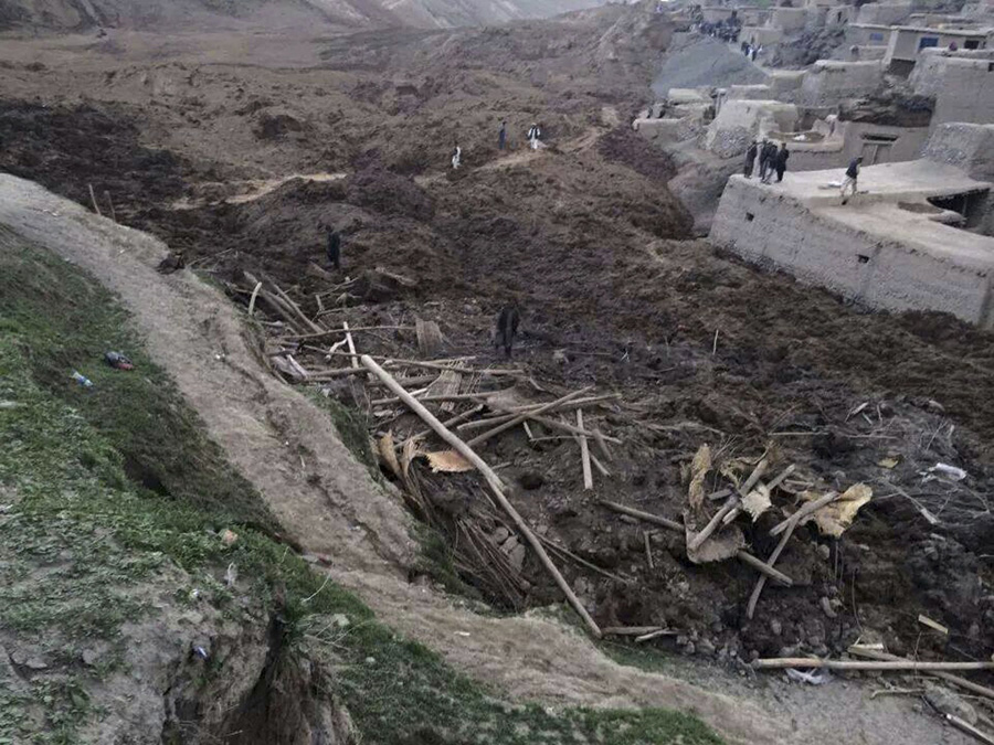 More than 2,100 dead in Afghanistan landslide