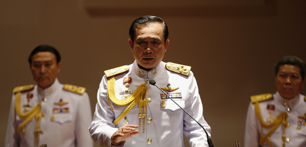 Thailand's Prayuth vows to appoint interim PM