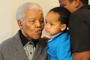 Tender moments of world leaders with their children