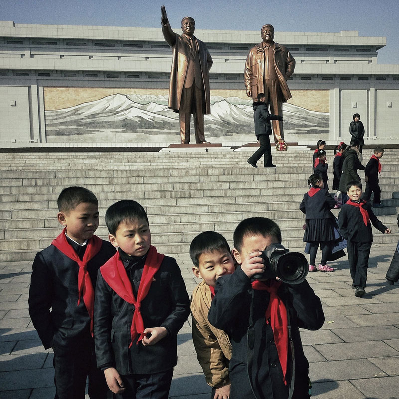 Rare look at daily life in DPRK