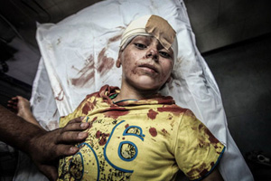 Gaza weeps in war woe