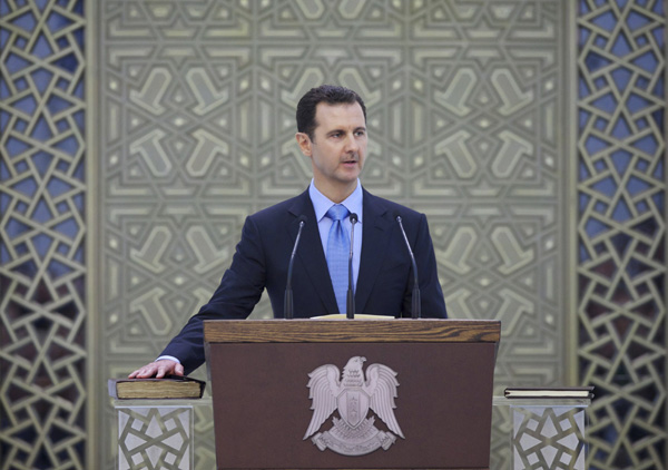 Assad launches new term in stronger position